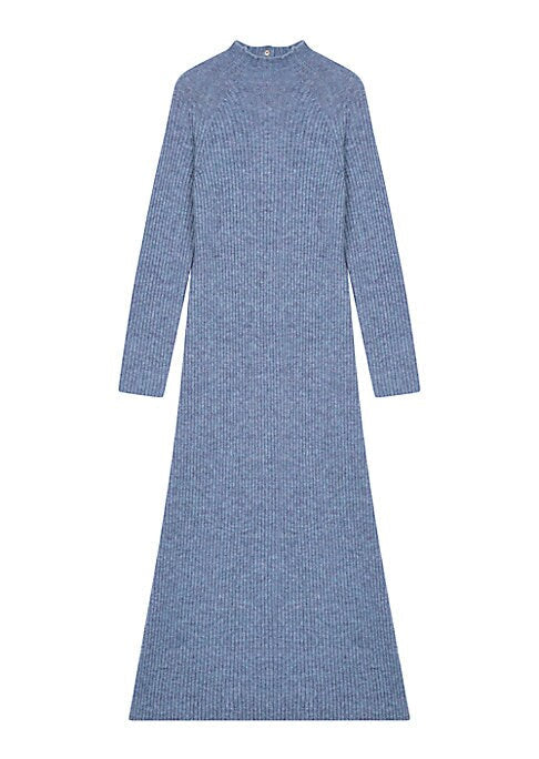 Cozy Knit Midi Dress