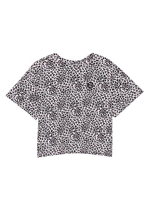 Leopard Print Boxy Tee