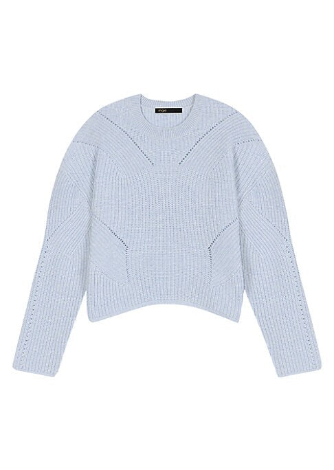 Cozy Cropped Knit Sweater