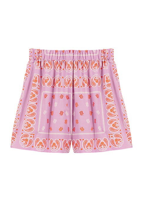 Tropical Paisley Shorts
