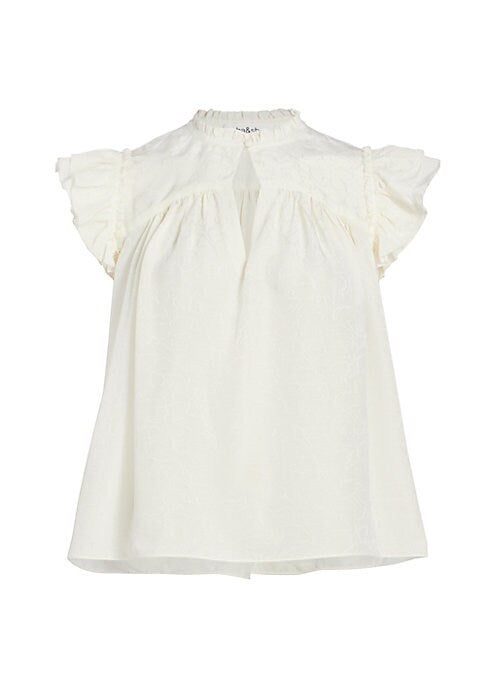 Floral Flutter Top