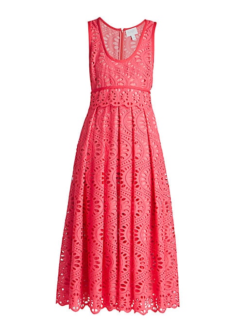 Lace Elegance Midi Dress