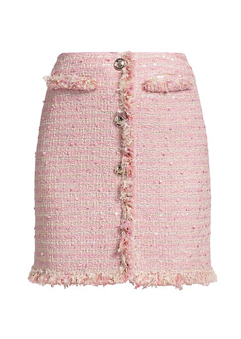 Sparkling Tweed Skirt