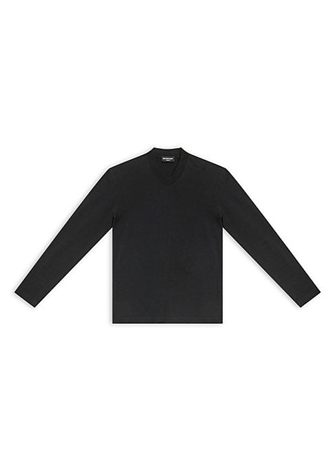 Stretch V-neck Crop Top