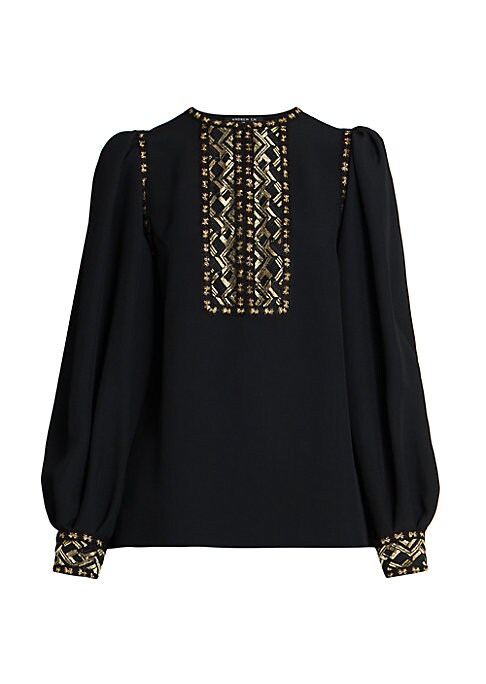 Shimmering Sleeve Top