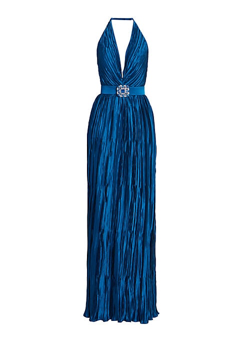 Silk Halter Elegance Gown