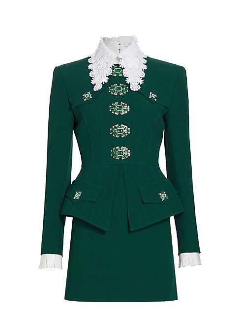 Luxe Peplum Mini Dress