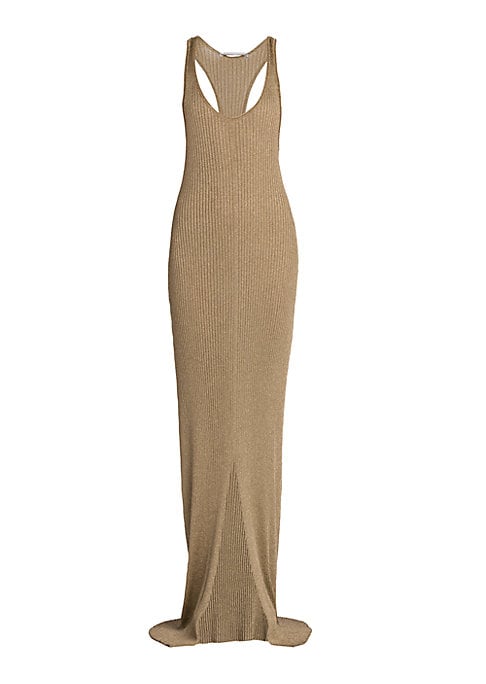 Shimmer Racer Maxi Dress