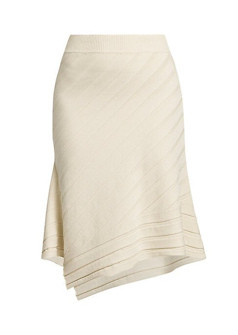 Flowing Knit Midi Skirt