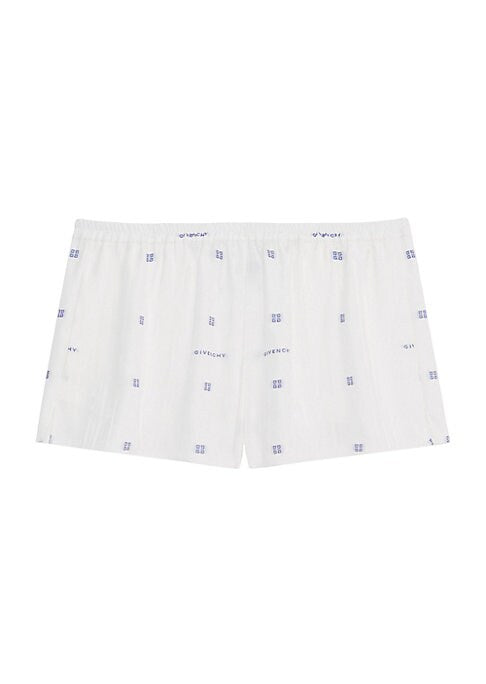 Jacquard Motif Shorts