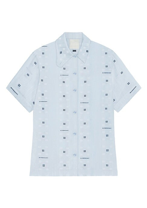 Asymmetrical Jacquard Shirt