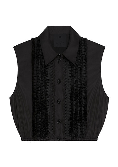 Flouncy Sleeveless Chic