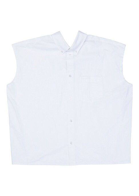 Chic Sleeveless Pocket Top