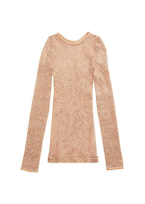 Rhinestone Crochet Delight