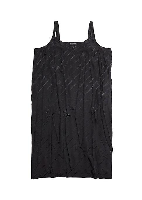 Silk V-Neck Slip Dress
