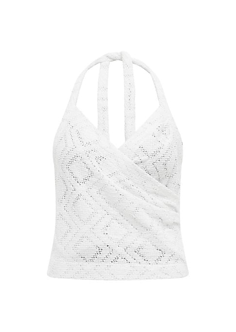 Chic Crotchet Halter Top
