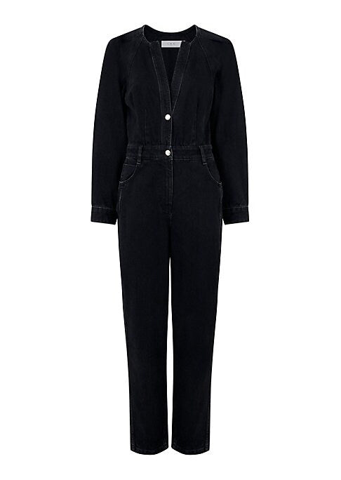 Chic Denim Utility Suit