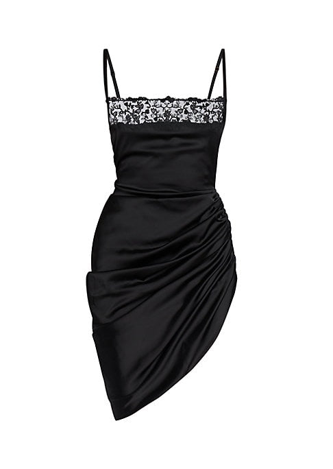 Lace Back Minidress