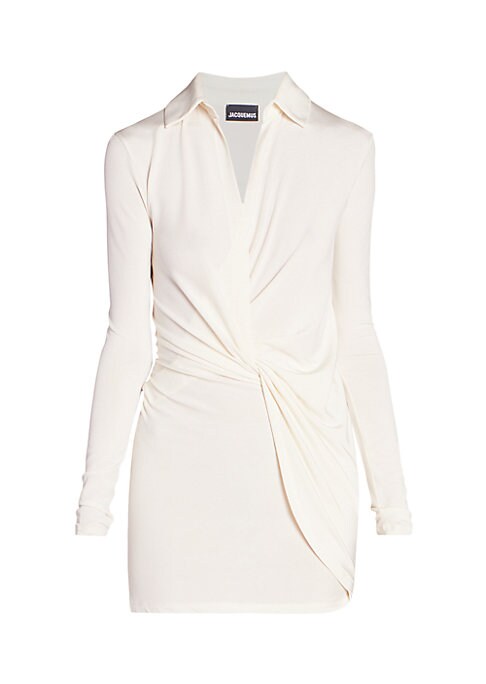 Elegant Wrap Minidress