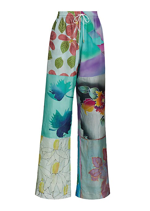 Elegant Silk Trousers