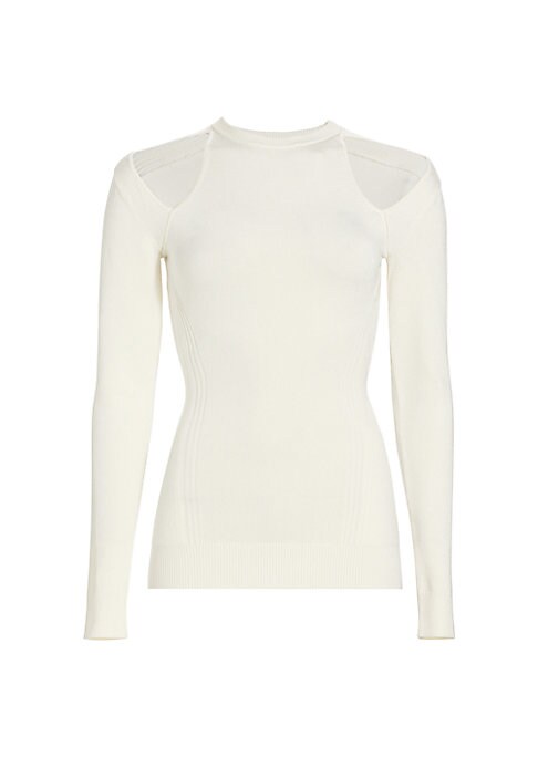 Edgy Cut-Out Top