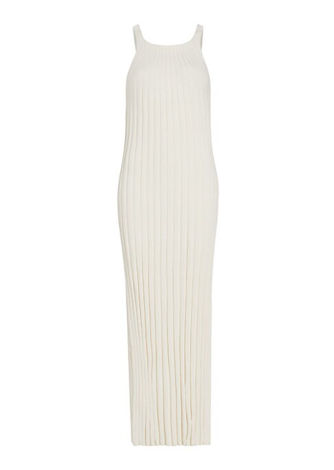 Ribbed Midi Body-Con Dress