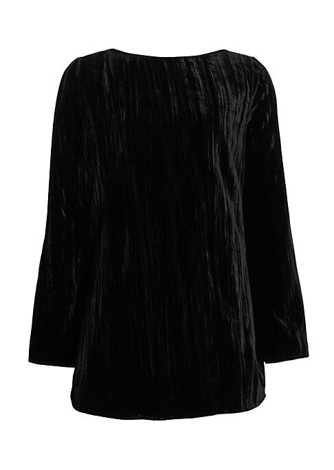 Velvet Bateau Mini Dress