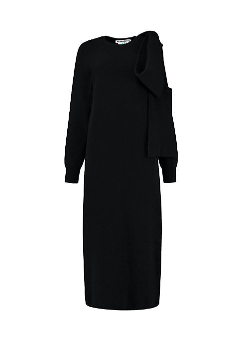 Chic Cashmere Shoulder Dress