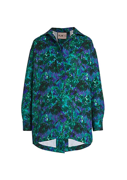 Charming Floral Crepe Tunic