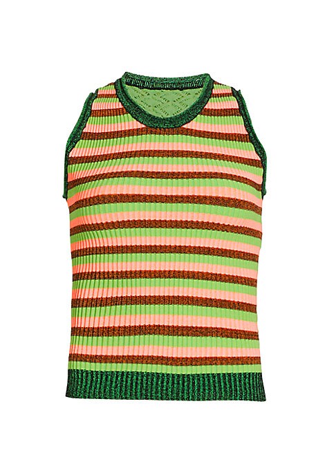 Chic Striped Knit Top