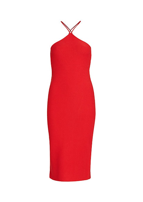 Chic Straps Midi Dress