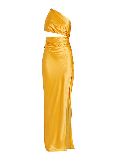 Elegant Asymmetrical Gown