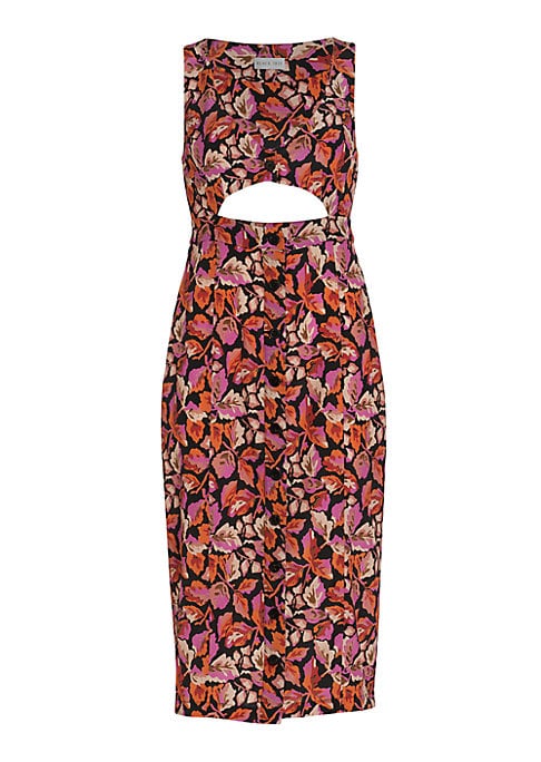 Leafy Elegance Dress