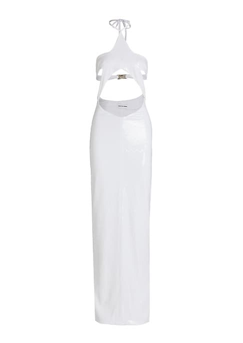 Shimmering Star Cutout Dress