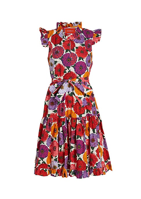 Floral Ruffle Charm Dress
