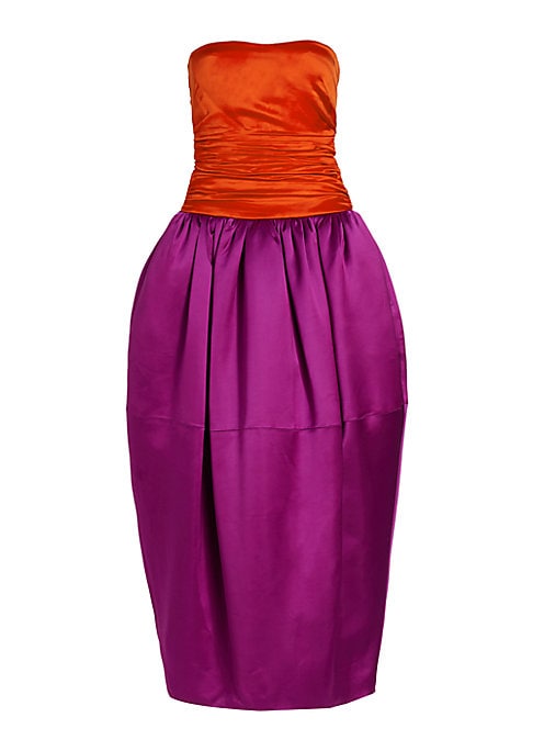 Ruched Balloon Dress