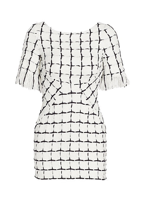 Fringe Fit Mini Dress