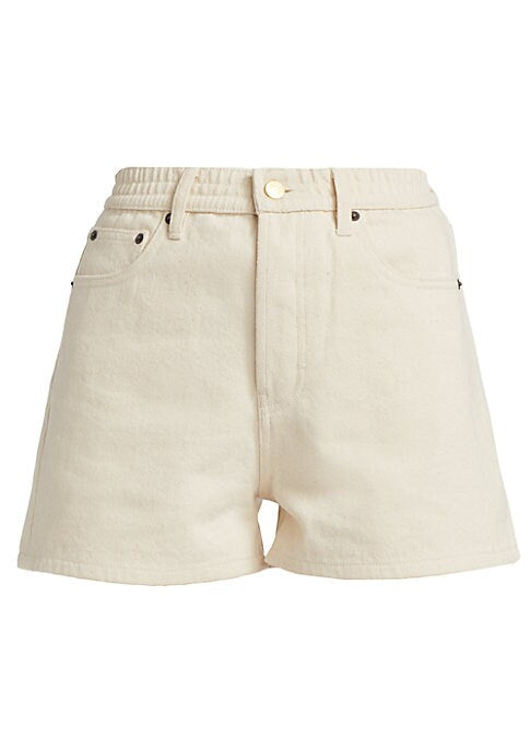 Chic A-Line Denim Shorts