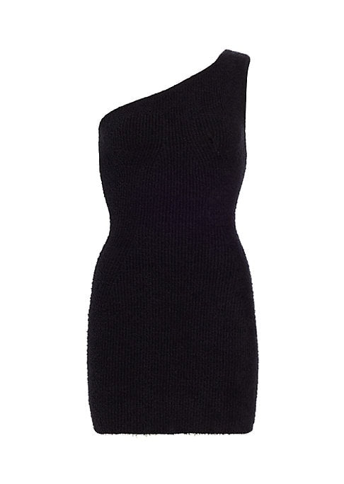 Chic Asymmetrical Knit Dress