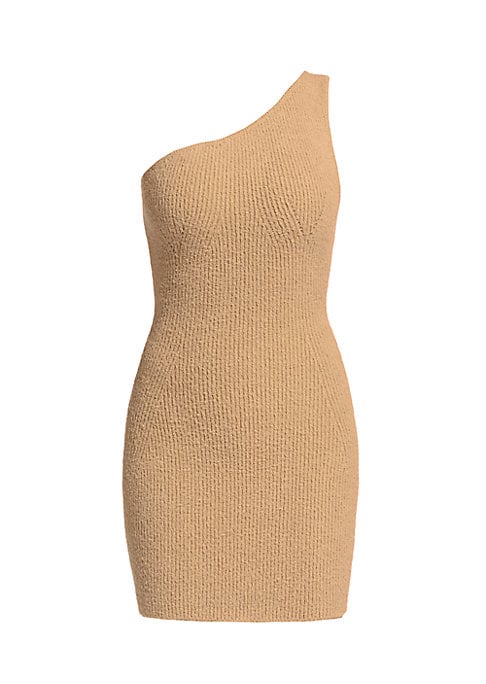 Sleek One-Shoulder Mini Dress