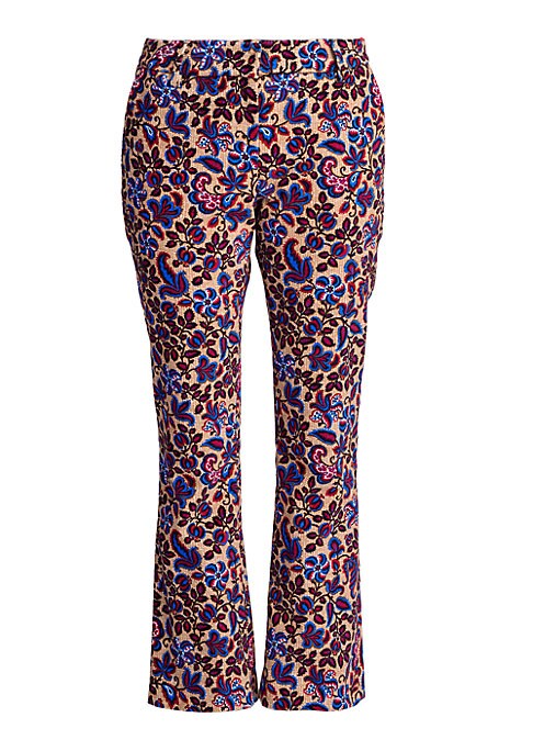 Floral Flare Trousers