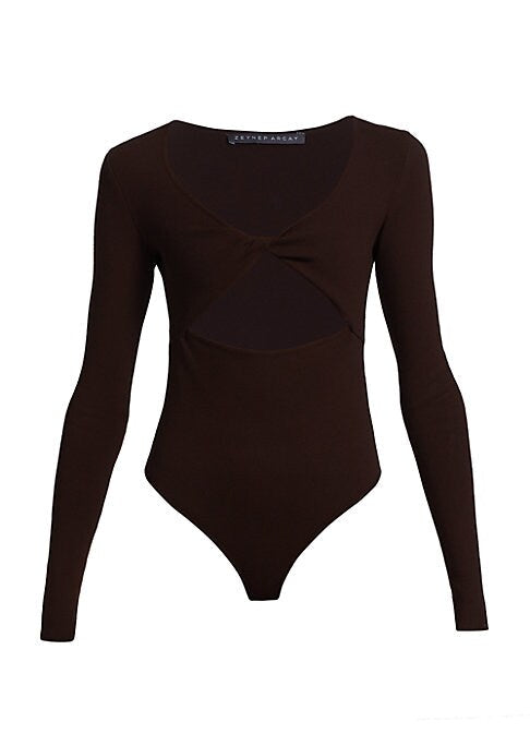 Twist & V Cut Bodysuit