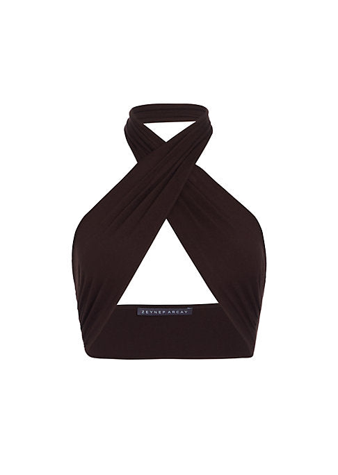 Twist Back Crop Top