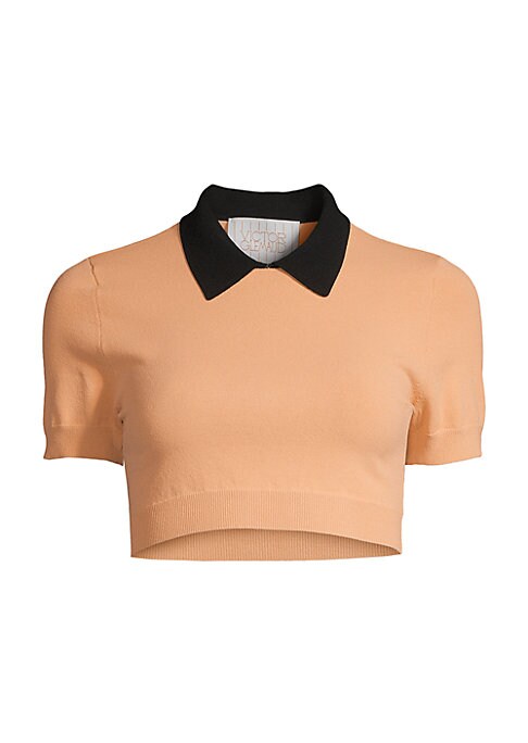 Chic Trimmed Polo