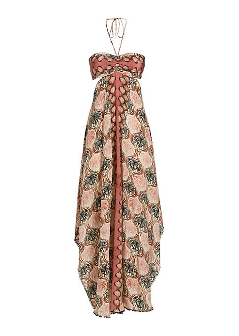 Silk Elegance Maxi Dress