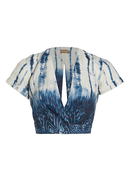 Cropped Kongo Wrap Top
