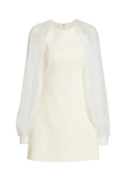 Sheer Sleeve Elegance Dress