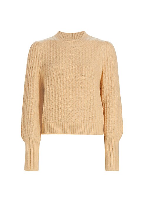 Cozy Alpaca Crew Sweater