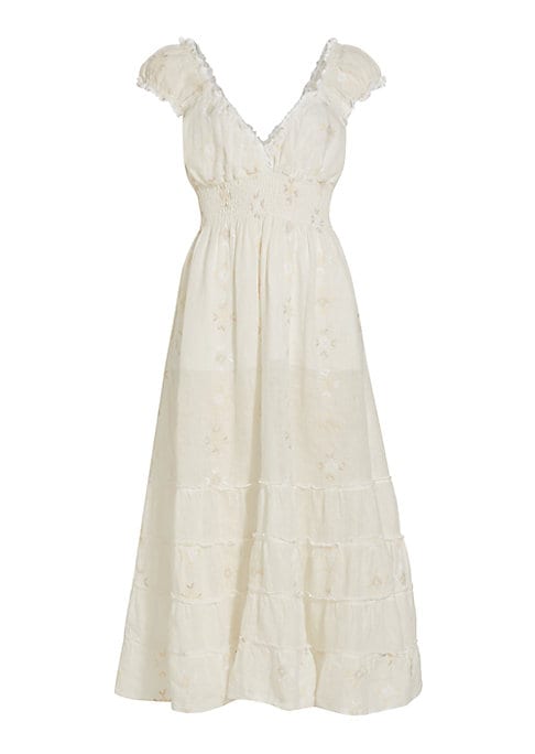Breezy Floral Midi Dress