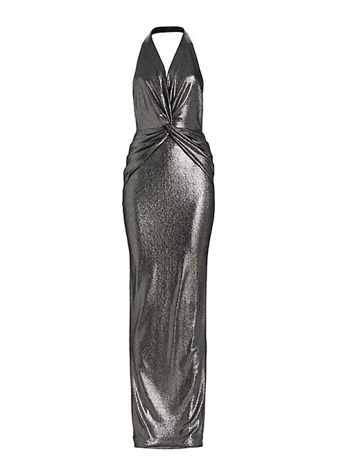 Glamourous Backless Knit Gown